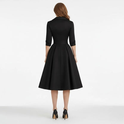 Detail shot of the waist tie on the Seraphina dress, demonstrating its adjustable and flattering fit.
