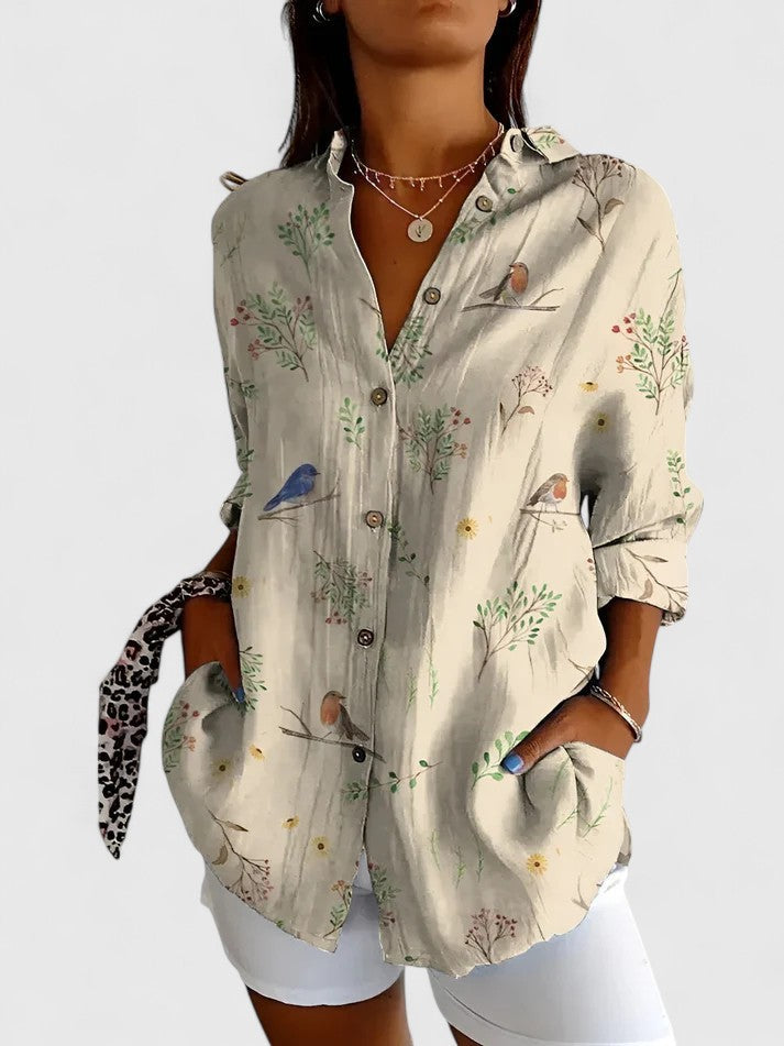 Aisling - Floral Patchwork Blouse – Floral Patchwork Blouse 2