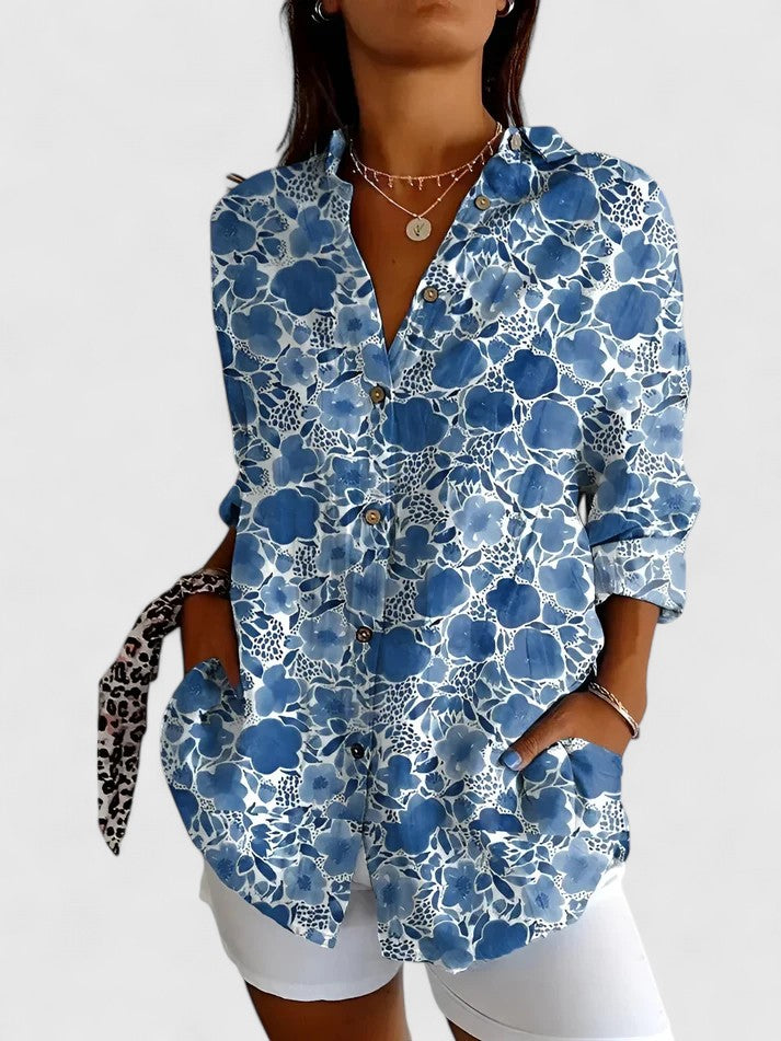 Aisling - Floral Patchwork Blouse – Floral Patchwork Blouse 7