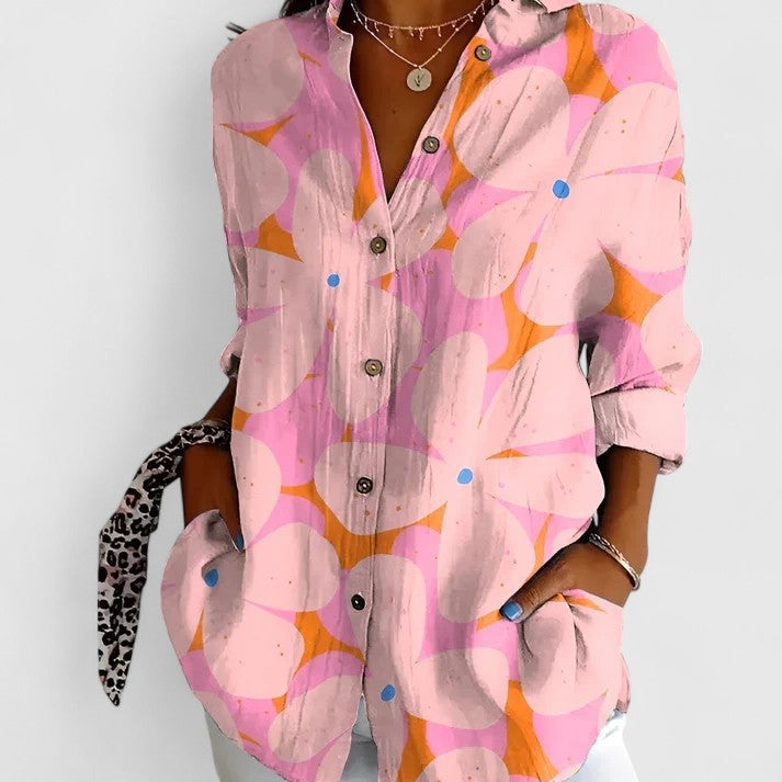 Aisling - Floral Patchwork Blouse – Floral Patchwork Blouse 4